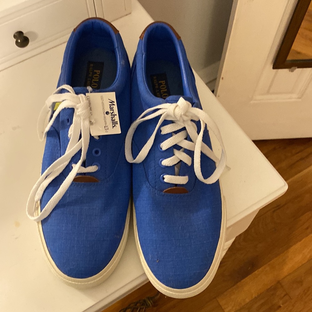 Polo by Ralph Lauren Men's Blue Sneakers